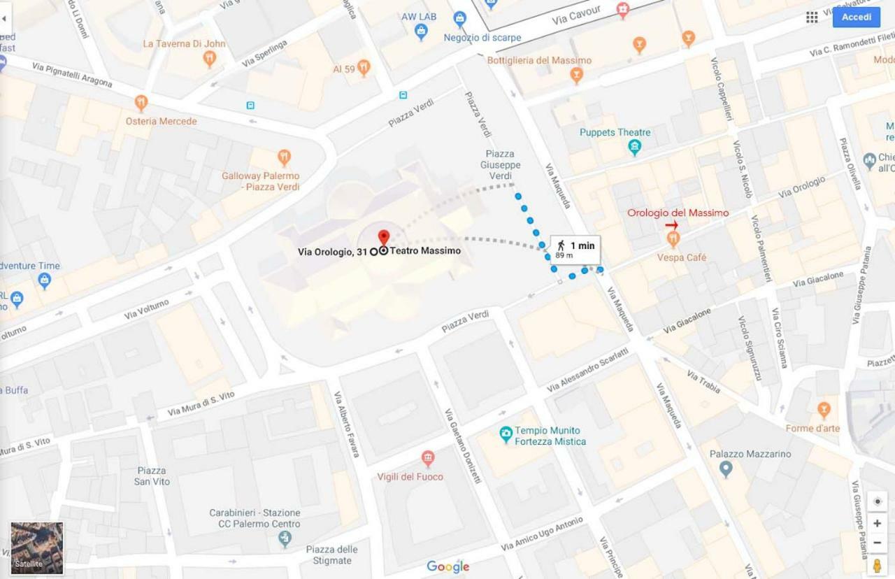 Apartament Orologio Del Massimo Palermo Zewnętrze zdjęcie